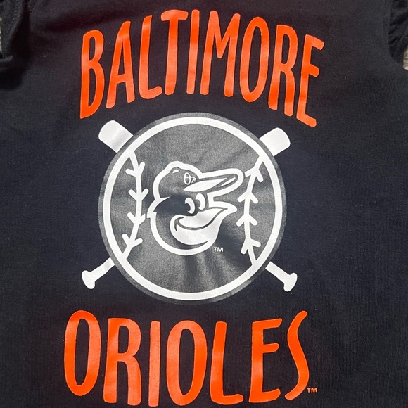 Baltimore Orioles 6/9mo Genuine Merchandise Bodysuit - Picture 3 of 9